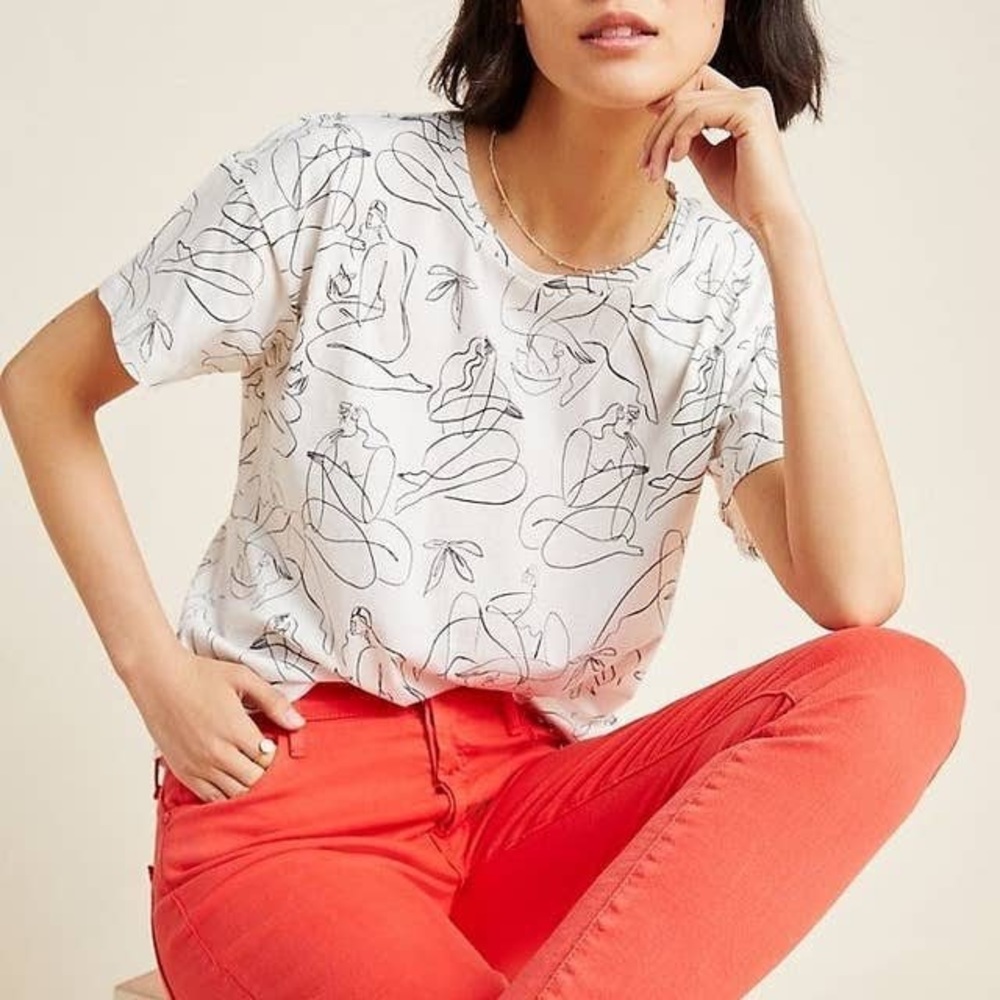 Anthropologie graphic tee